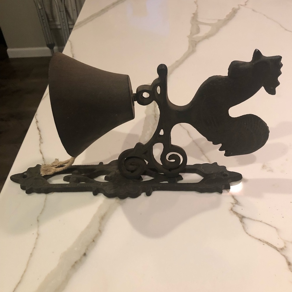 Chicken Metal Dinner Bell